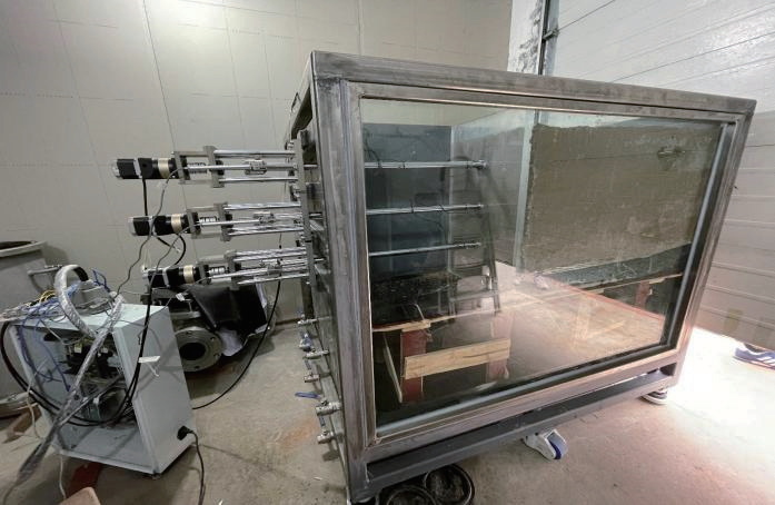 Diaphragm Wall Model Testing System